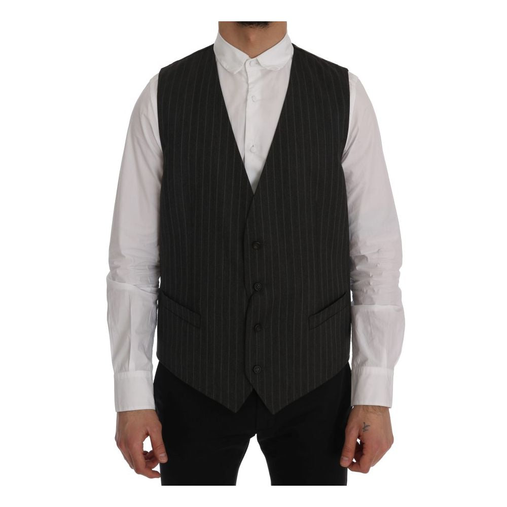 Gray Wool Waistcoat