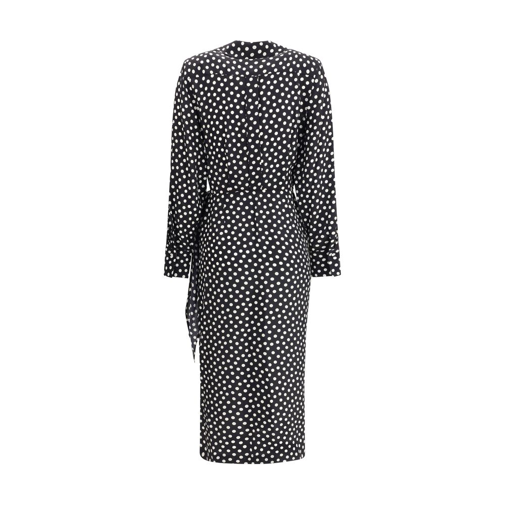 Black Silk Cocktail Dress