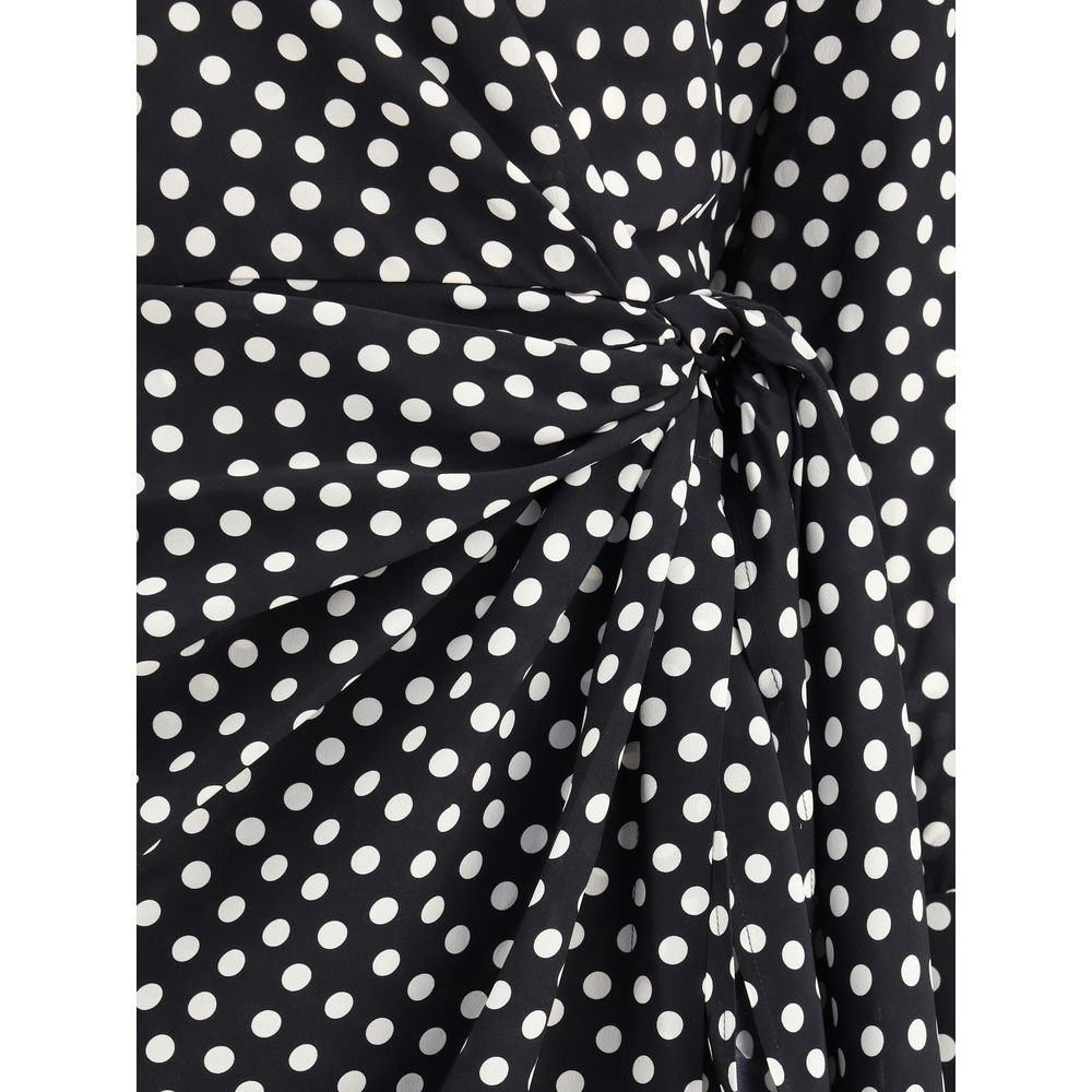 Black Silk Cocktail Dress