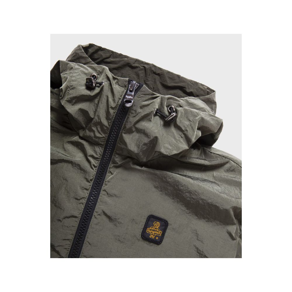 Green Polyamide Men's Summer Jacket