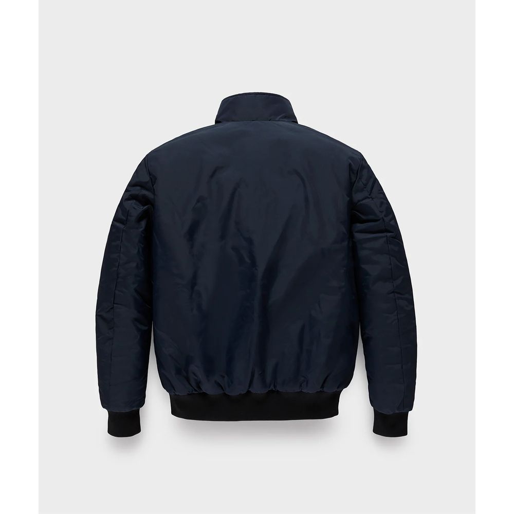 Blue Polyamide Men's Jacket