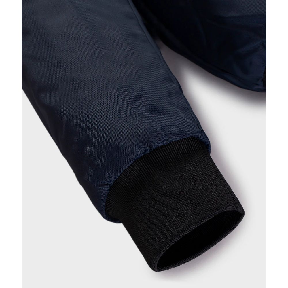 Blue Polyamide Men's Jacket