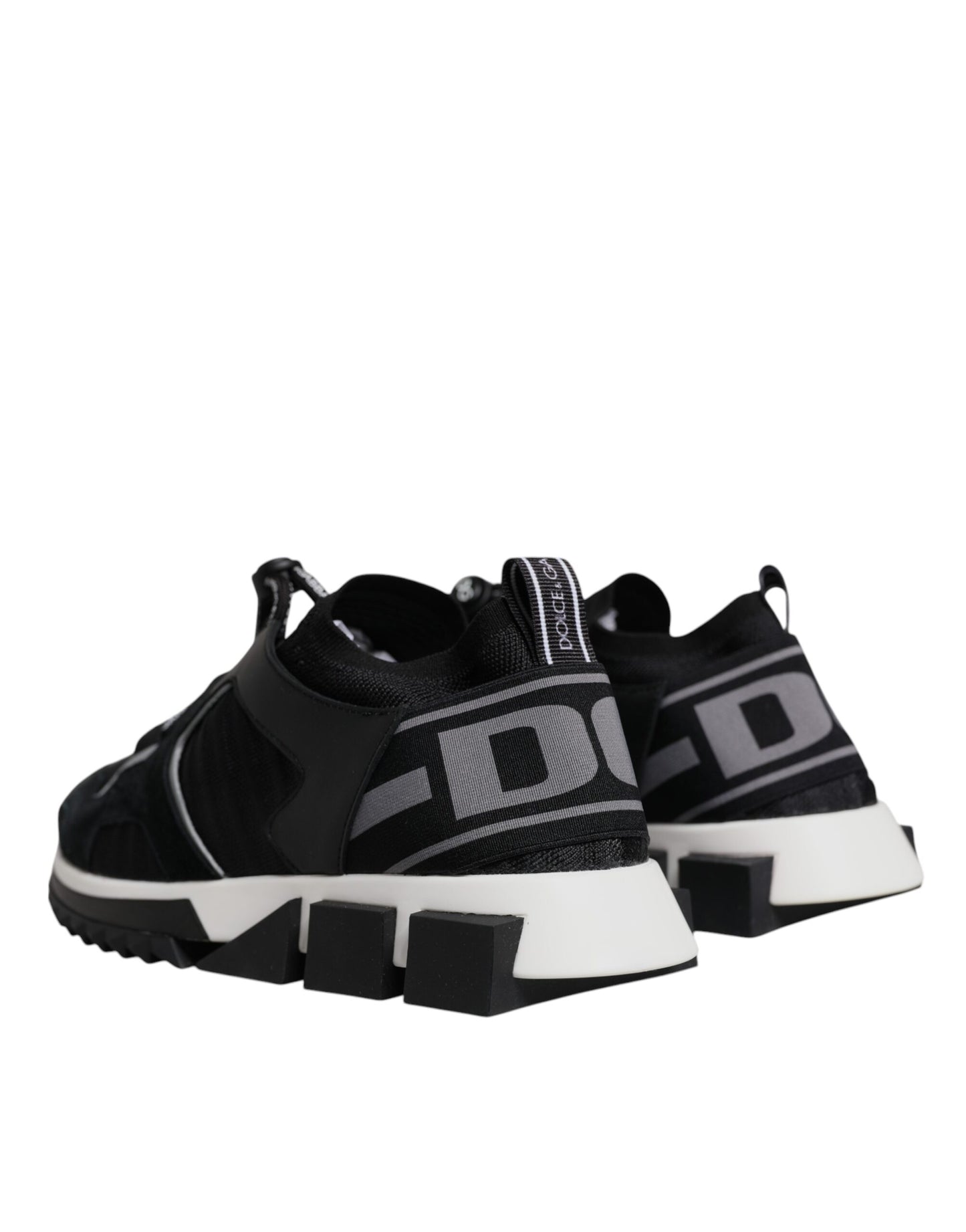 Black Mesh Sorrento Trekking Sneakers Shoes