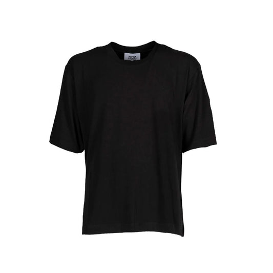 Black Cotton T-Shirt