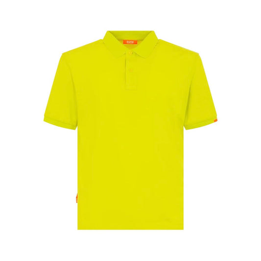 Yellow Cotton Polo Shirt