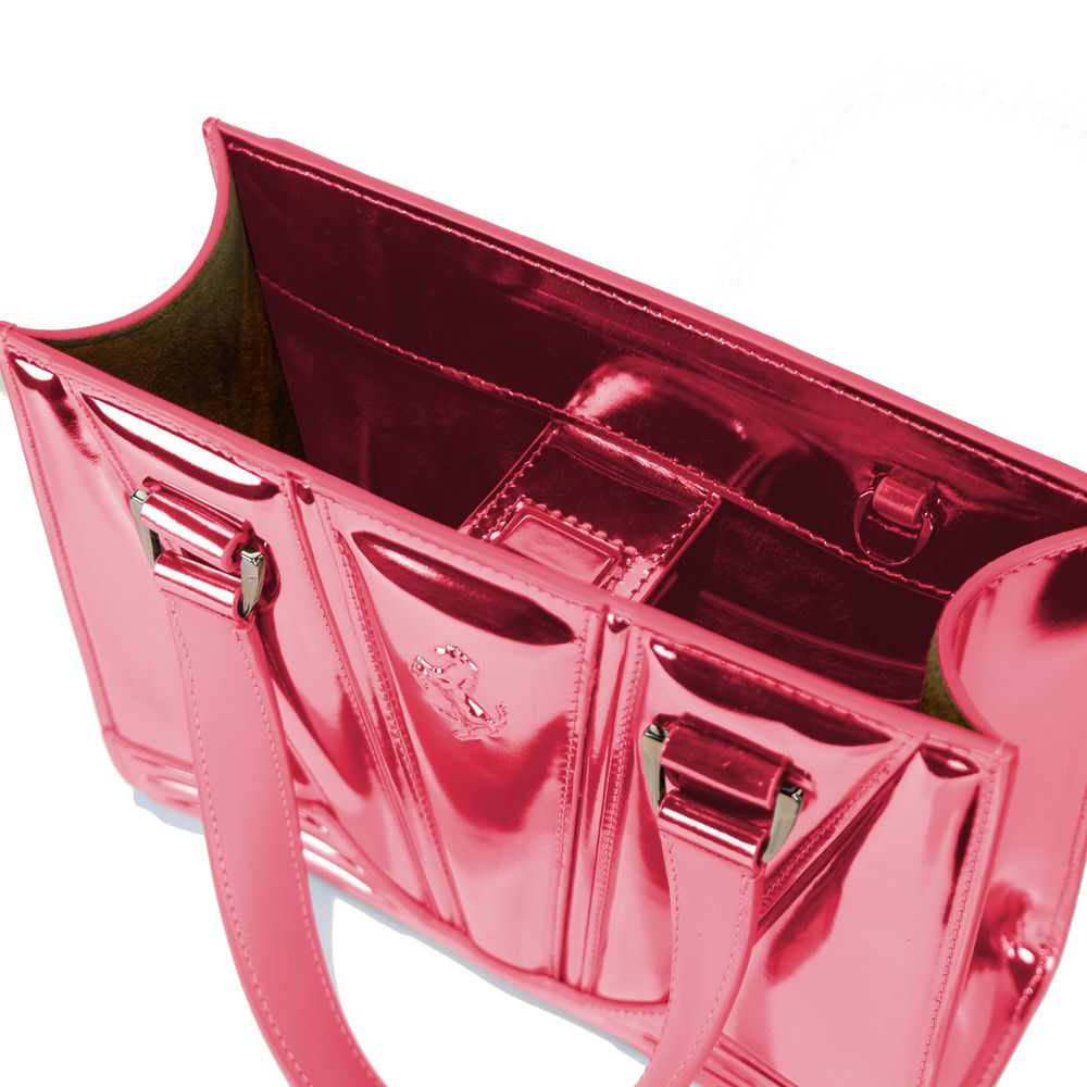Fuchsia Leather Handbag