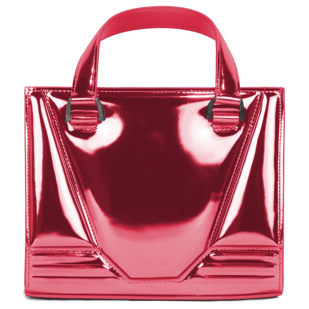 Fuchsia Leather Handbag