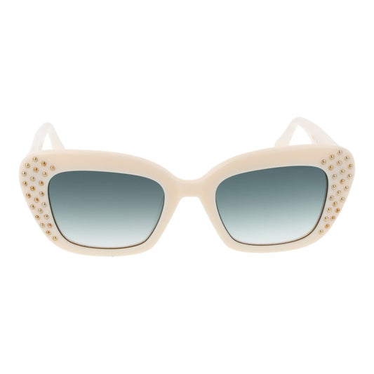 Cream Acetate Sunglasses