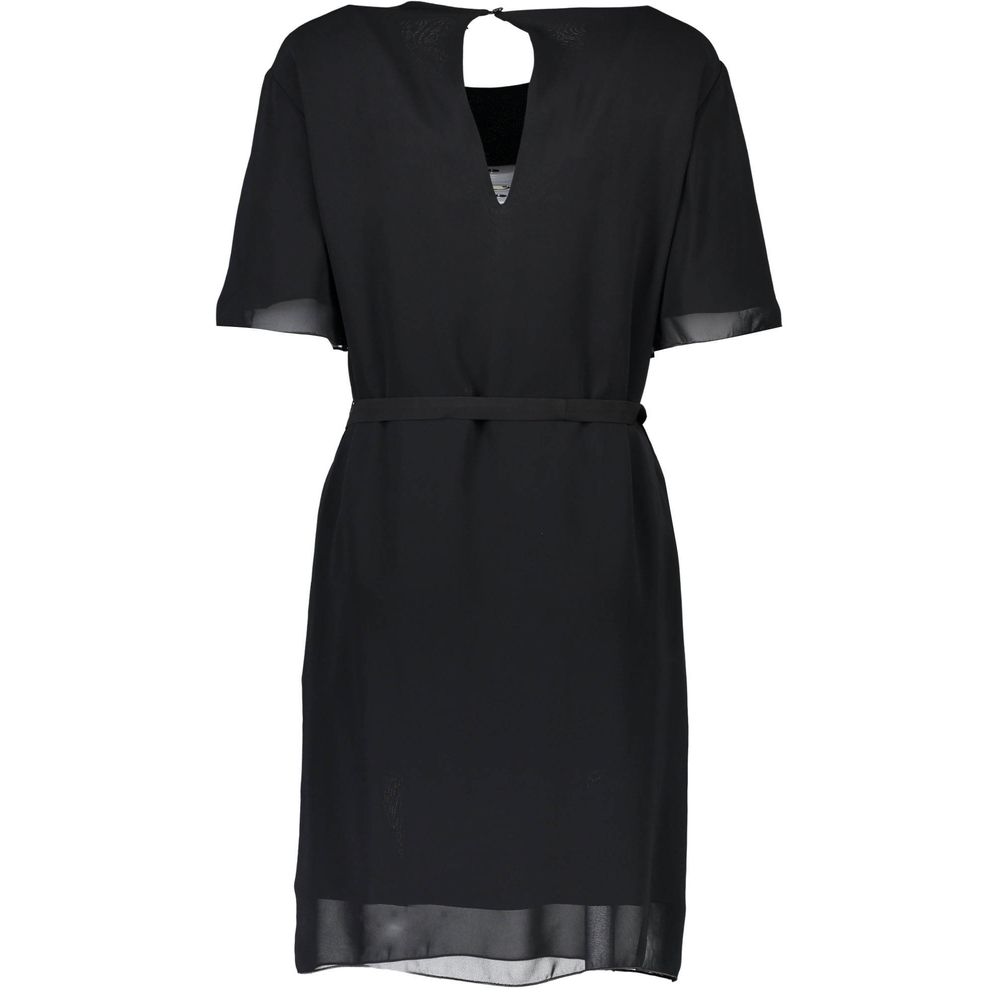 Black Other Fibres Women Dress
