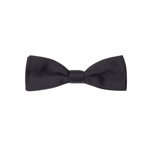 Black Silk Bowtie