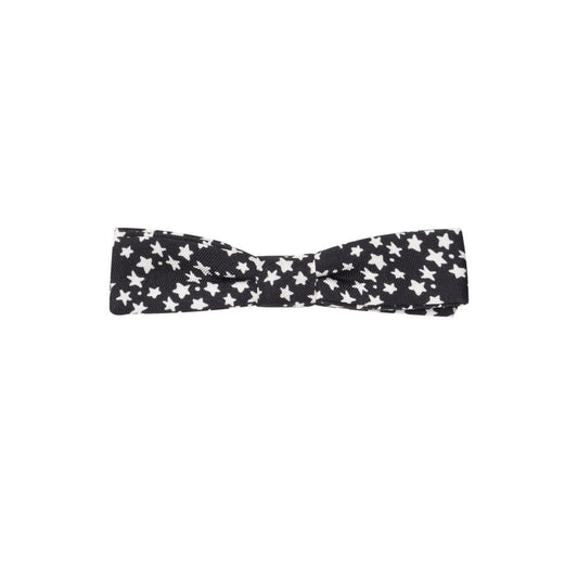 Black Silk Bowtie