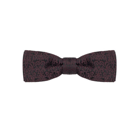 Black Silk Bowtie