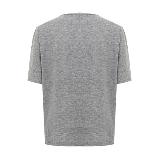 Gray Cotton T-Shirt
