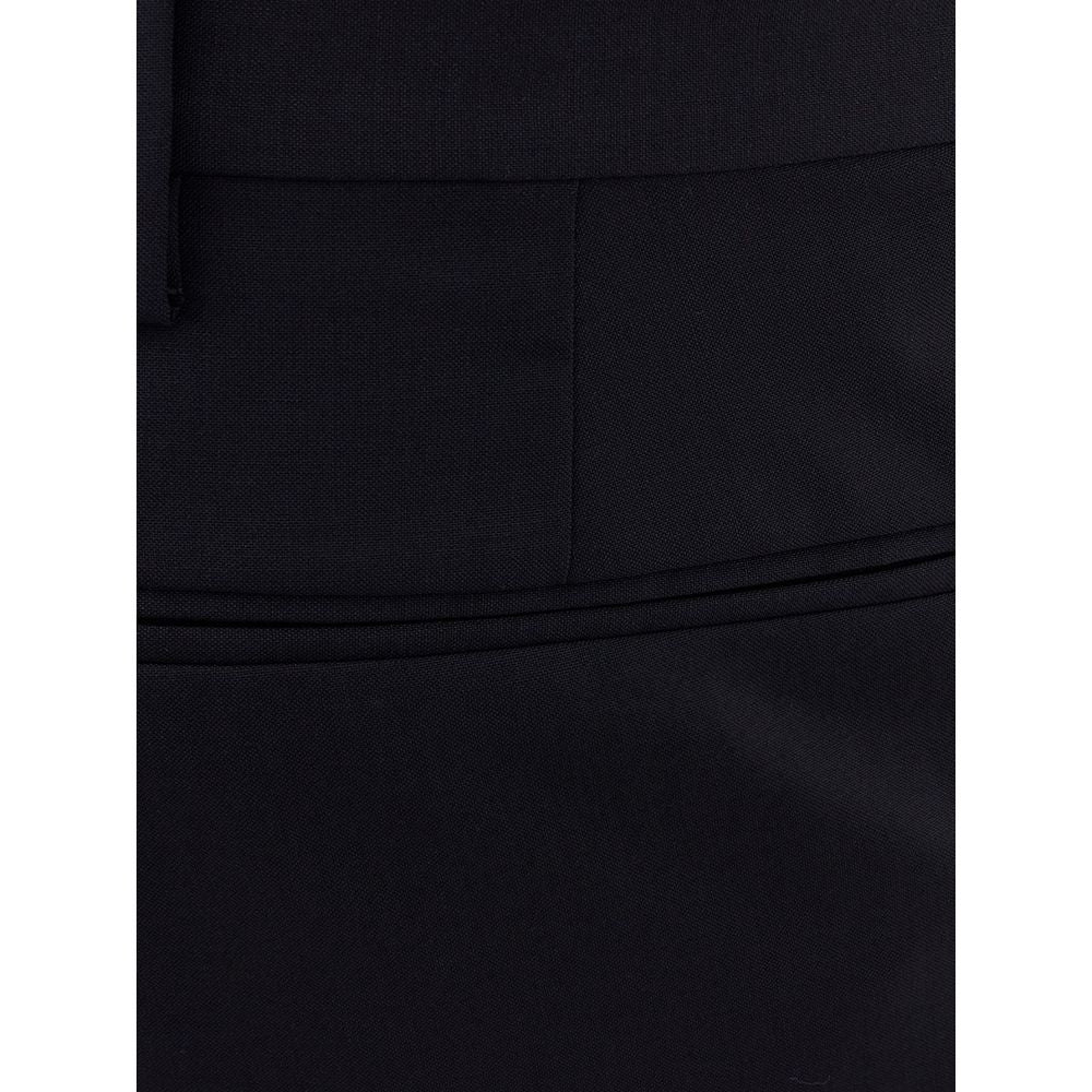 Black Wool Dress Pants
