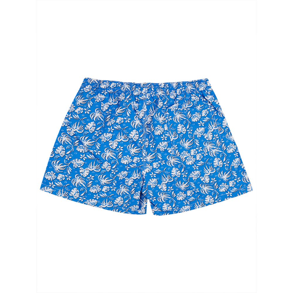Multicolor Polyester Swim Shorts