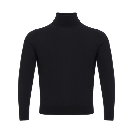 Italian Cashmere Luxury Black Sweater