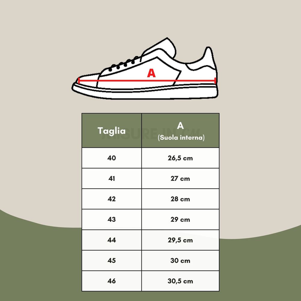 Blue Leather Low Top Sneakers