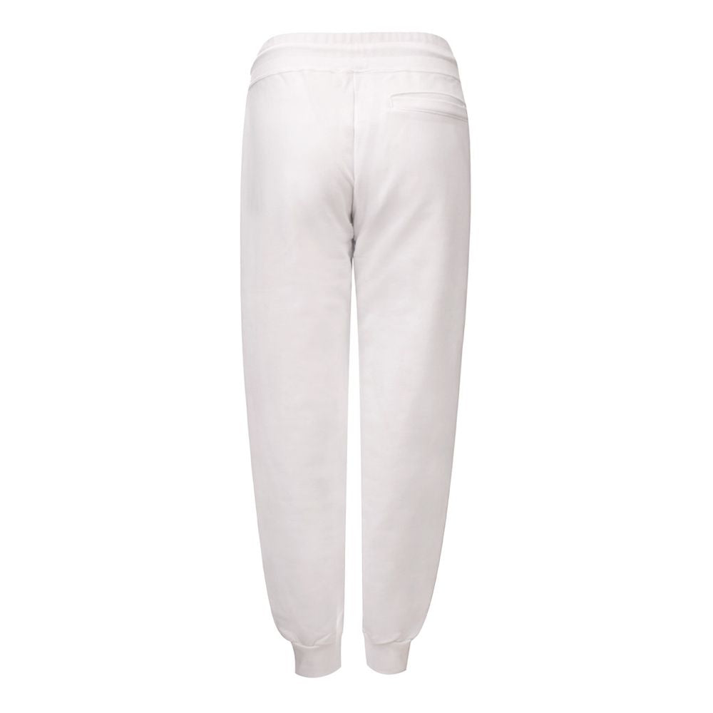 White Cotton Joggers (Workout Pants)