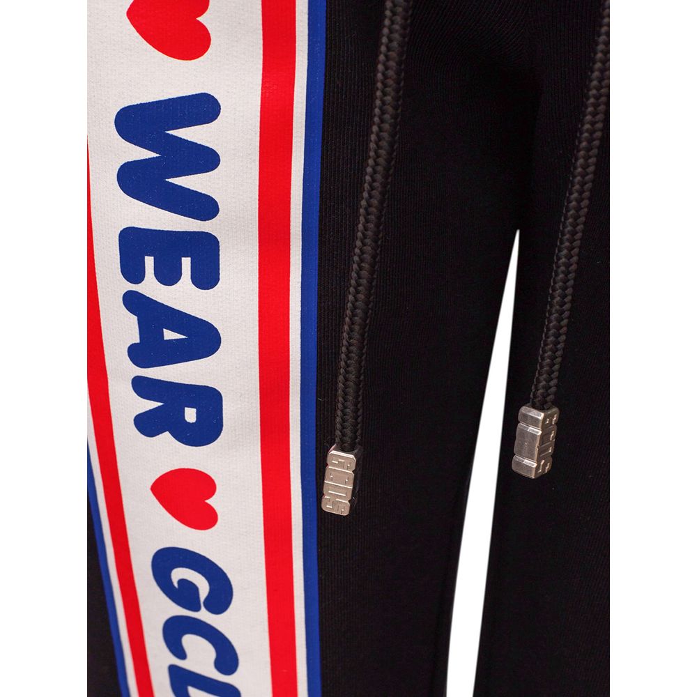 Black Cotton Joggers (Workout Pants)