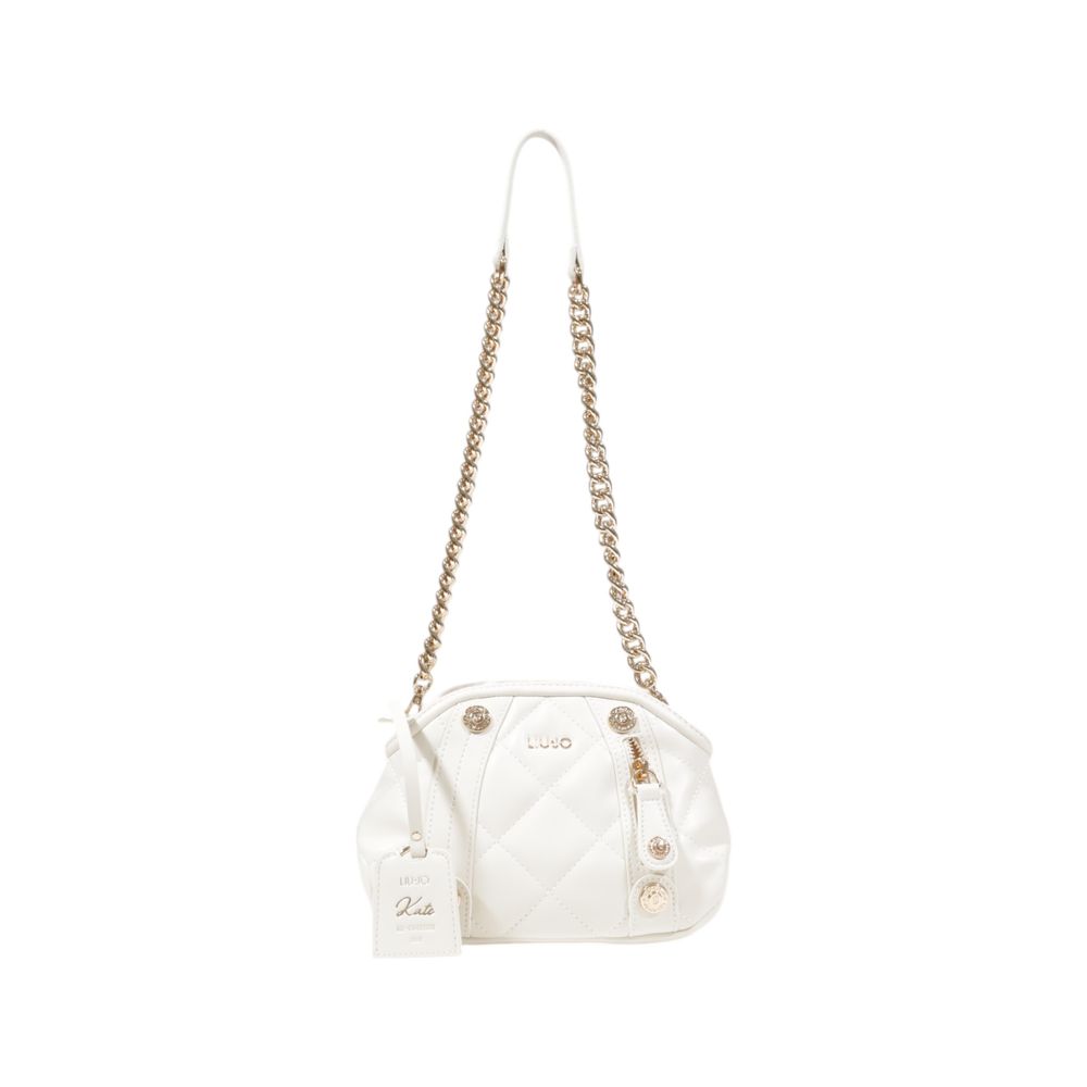 Cream Polyethylene Handbag