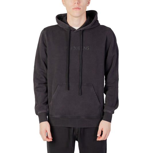 Black Cotton Hoodie