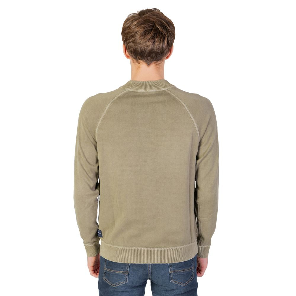 Green Cotton Sweatshirt