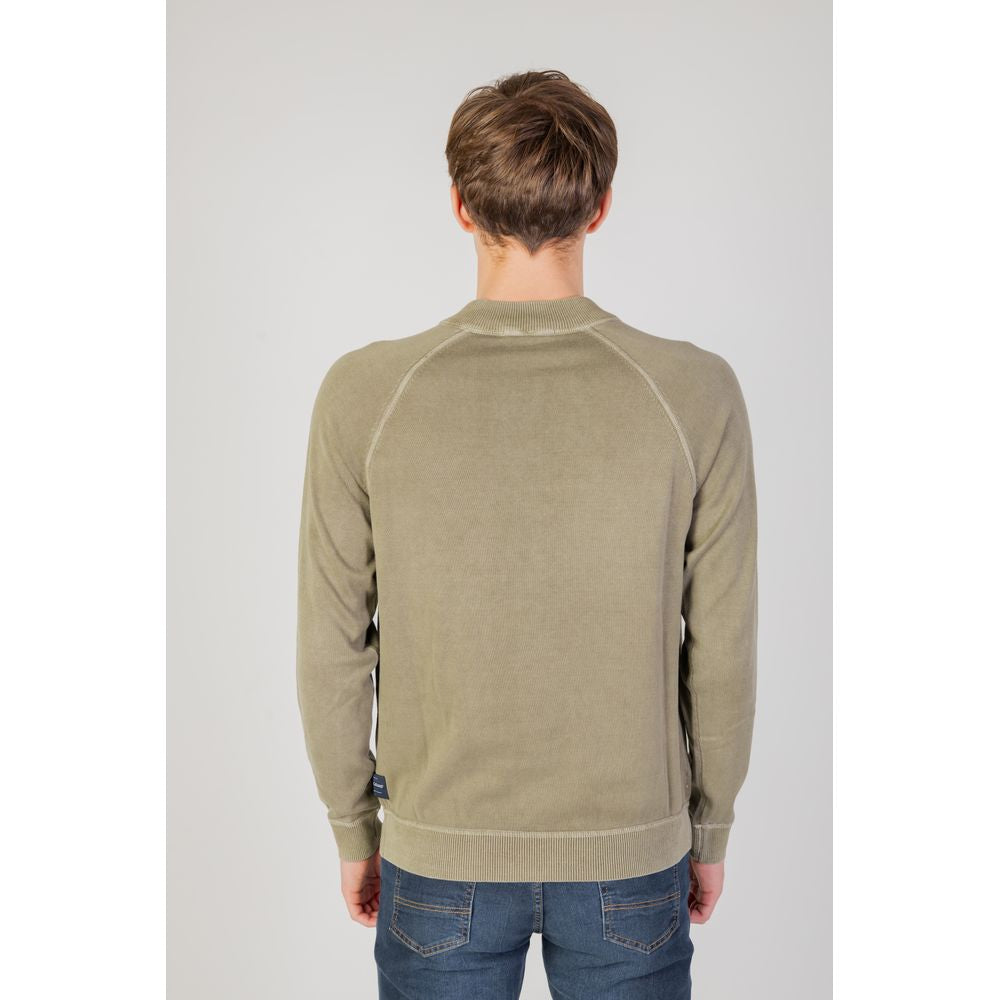 Green Cotton Sweatshirt
