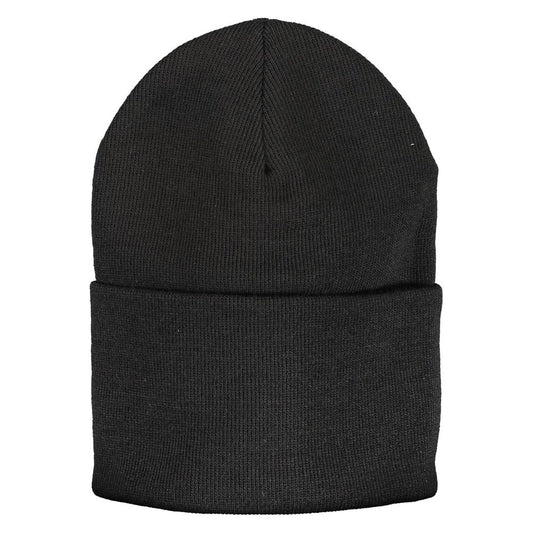 Black Marabou Men Cap