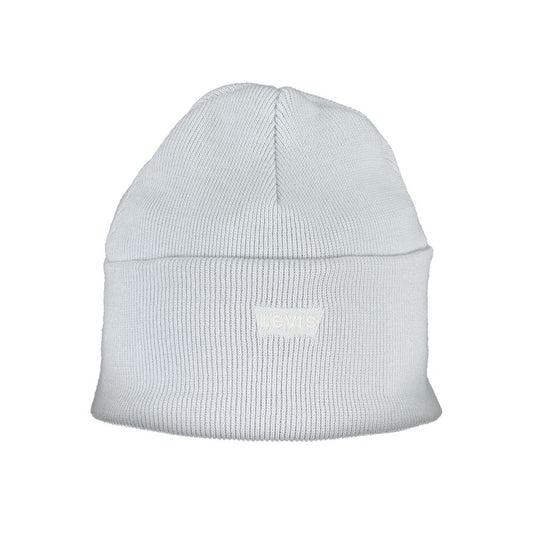Light Blue Marabou Men Cap