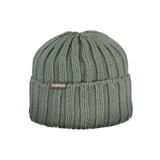 Green Marabou Men Cap