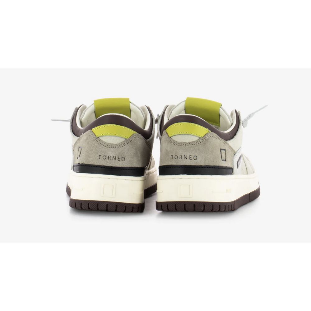 Beige Leather Sneaker