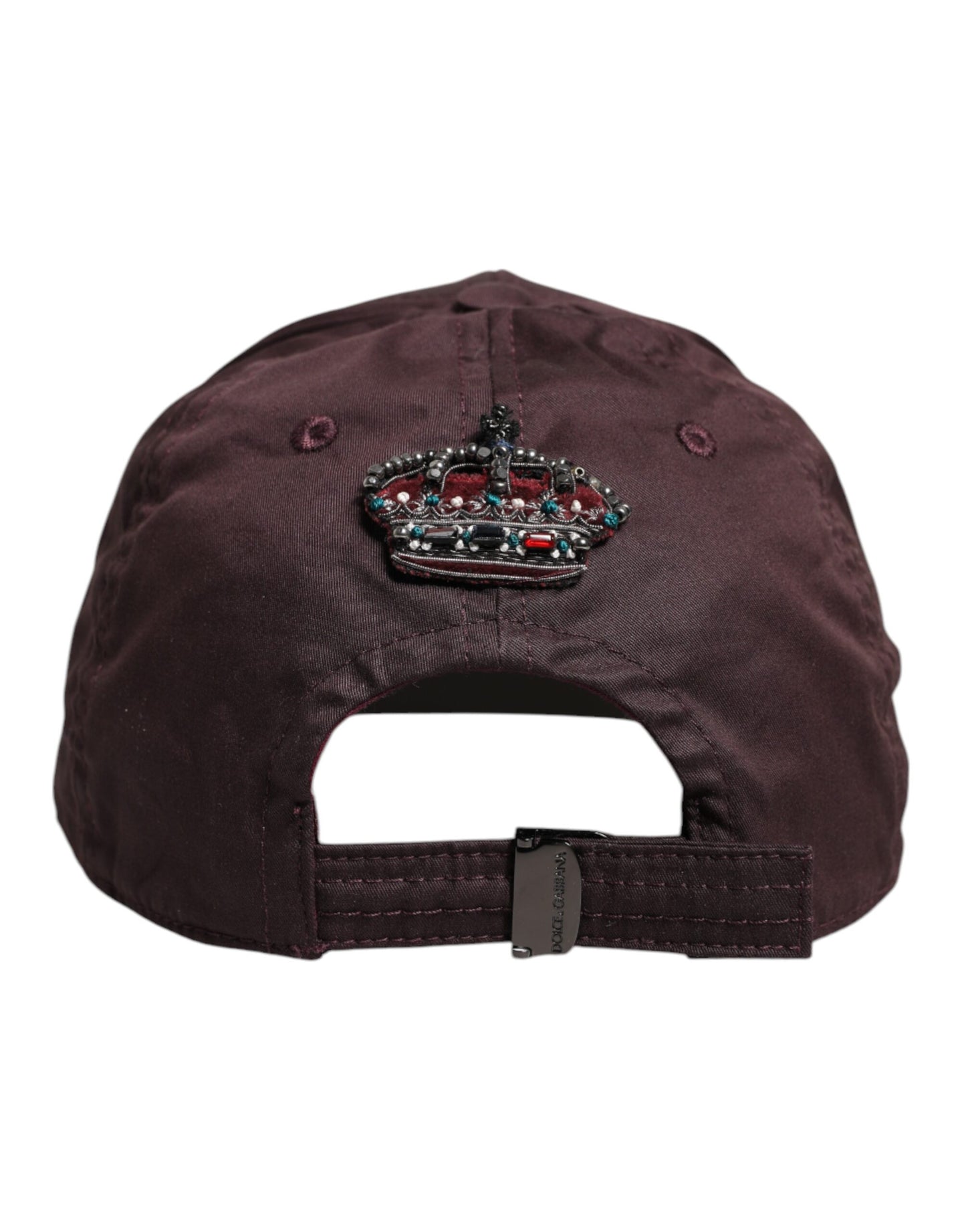 Brown Cotton DG Crown 6 Panels Baseball Cap