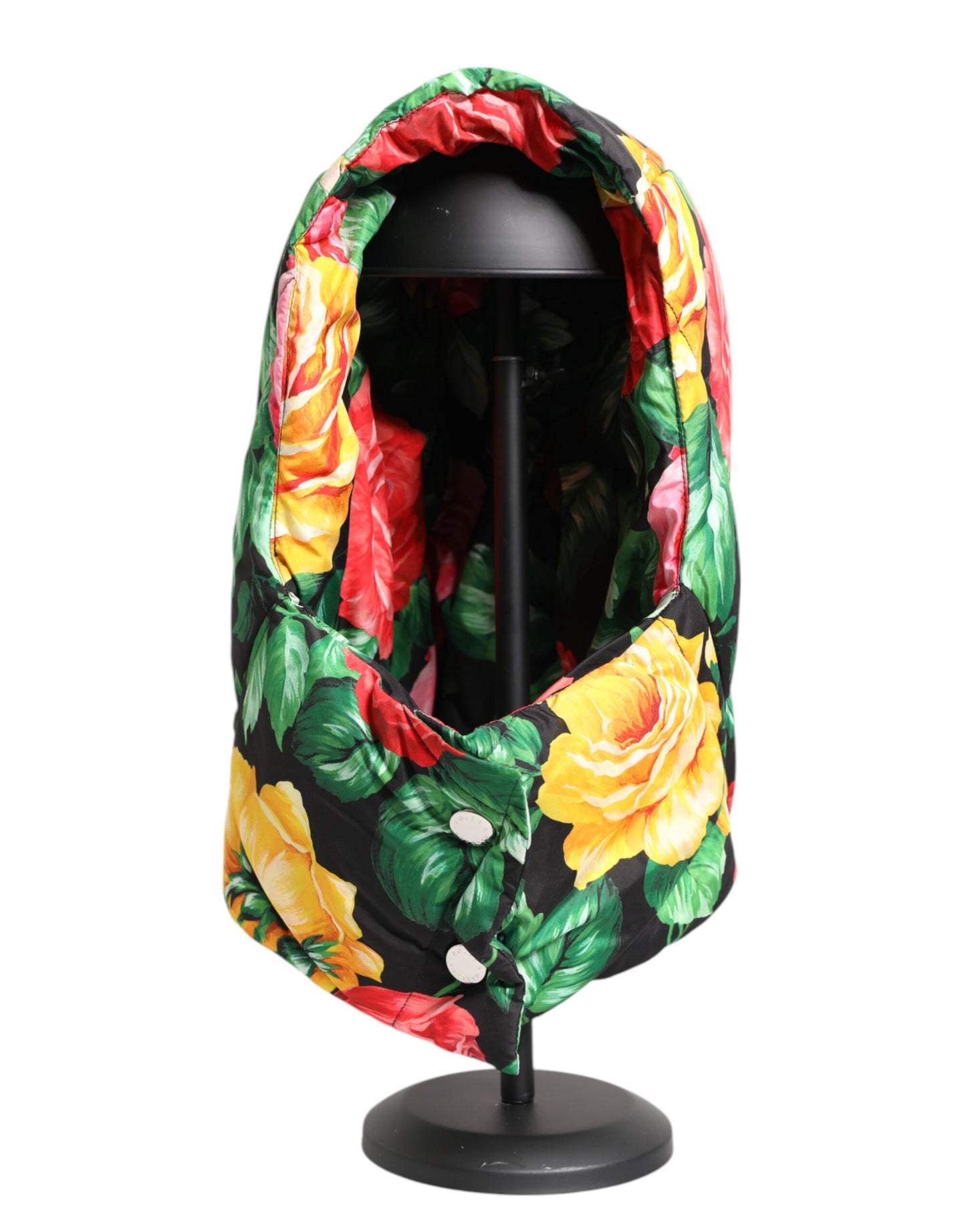 Multicolor Floral Print Whole Head Wrap Hat
