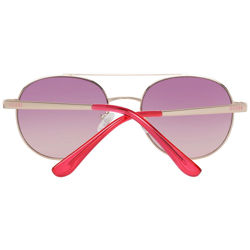 Pink Metal Sunglasses