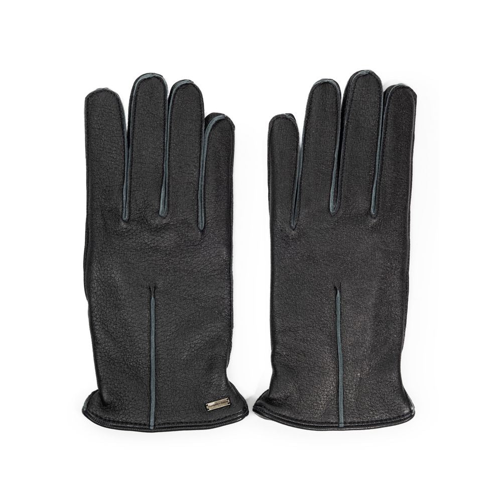 Gray Leather Clothing