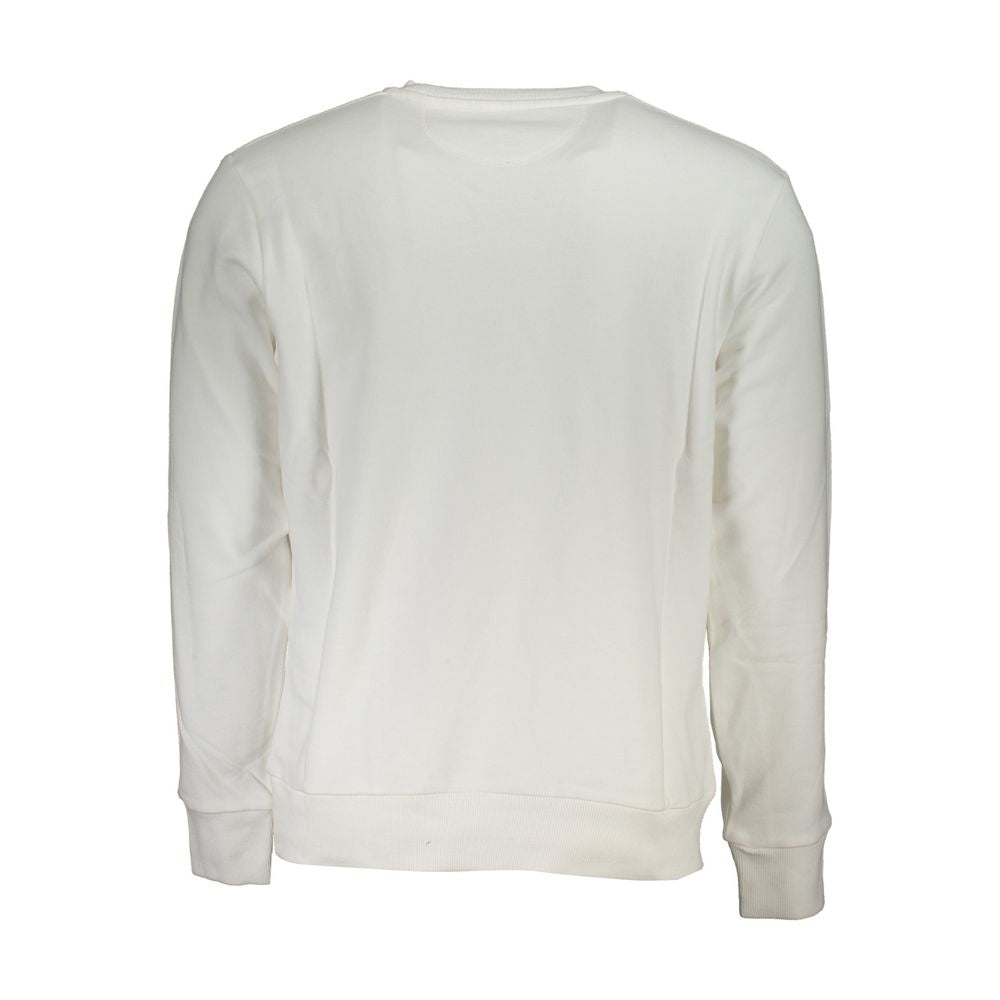 White Cotton Men Sweater