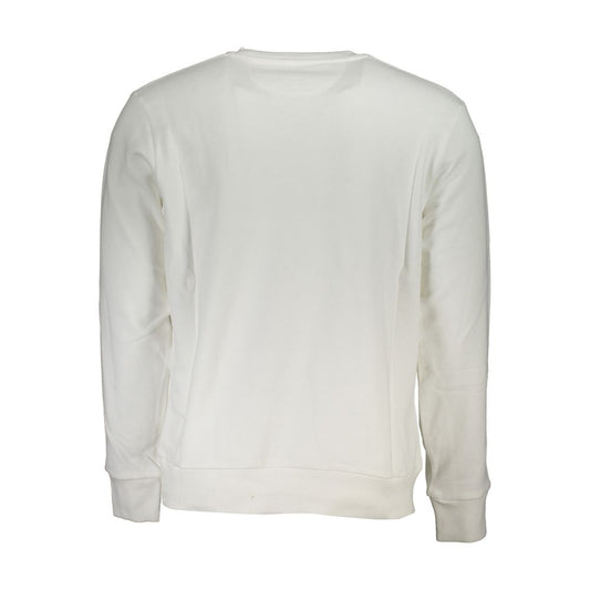White Cotton Men Sweater