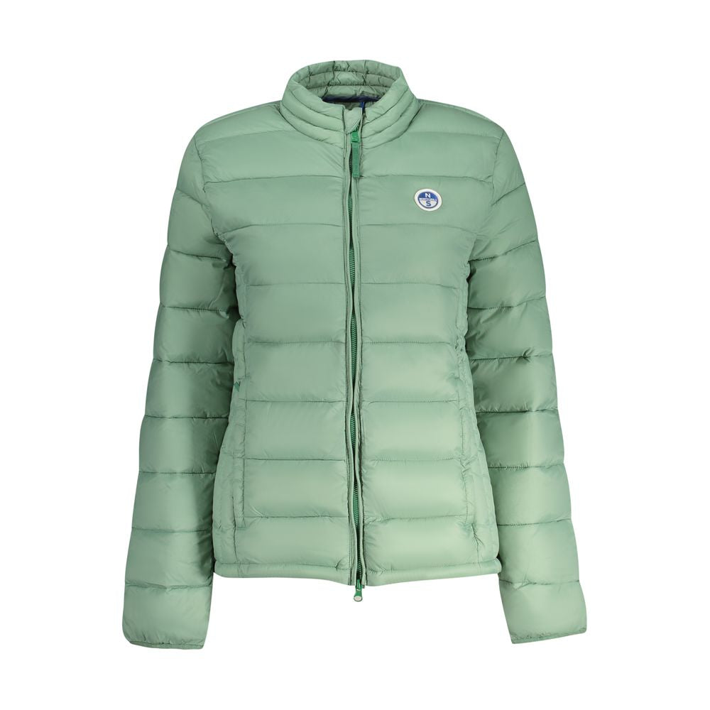 Green Polyamide Jackets & Coat