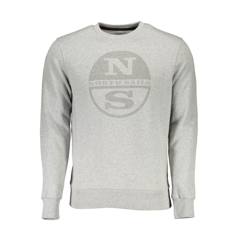 Gray Organic Cotton Men Sweater