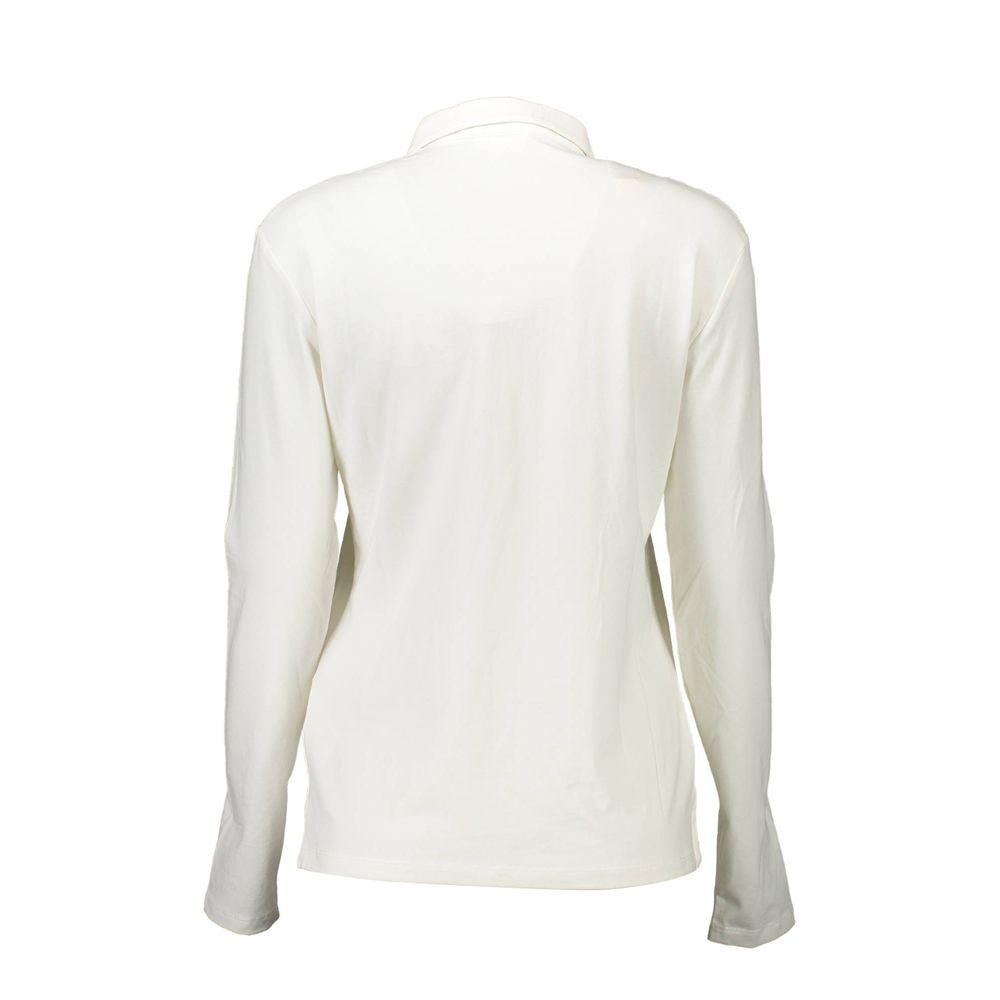 White Cotton Polo Shirt