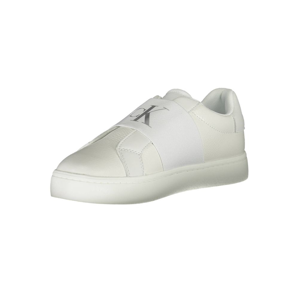 White Leather Women Sneaker
