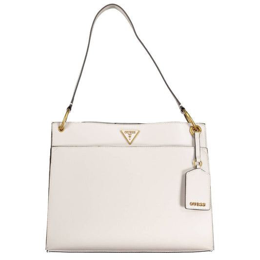 Gray Polyethylene Women Handbag