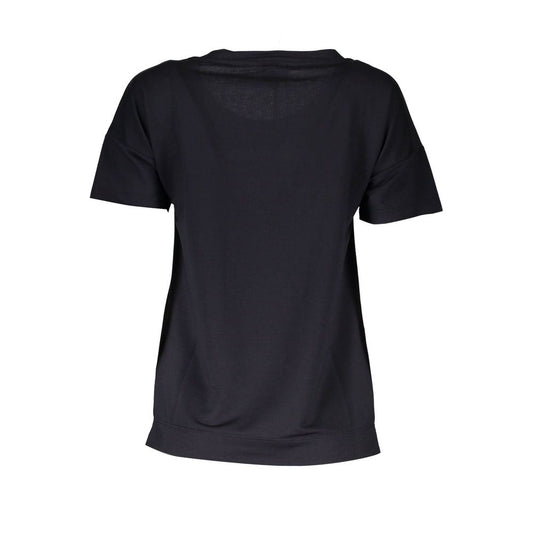 Black Polyester T-Shirt