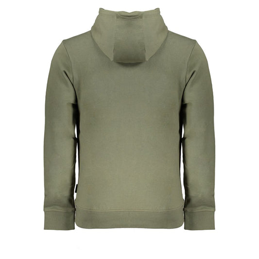 Green Cotton Men Sweater