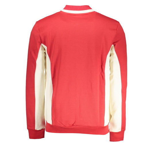 Red Cotton Men Sweater