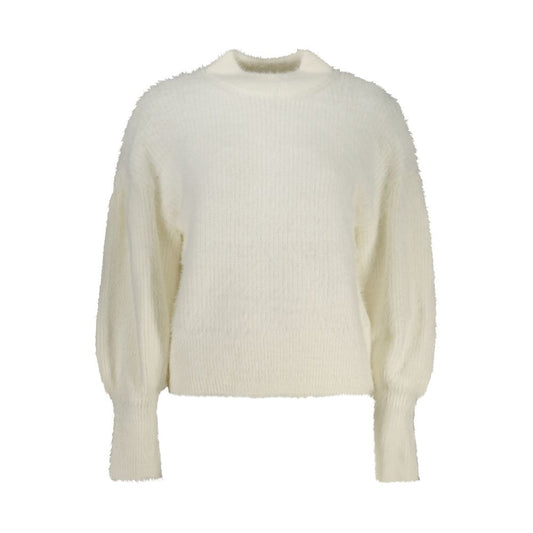 White Marabou Sweater