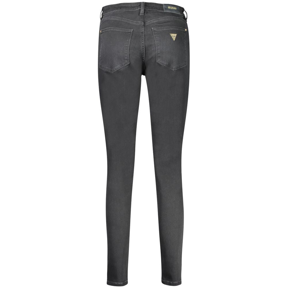 Black Cotton Women Jeans