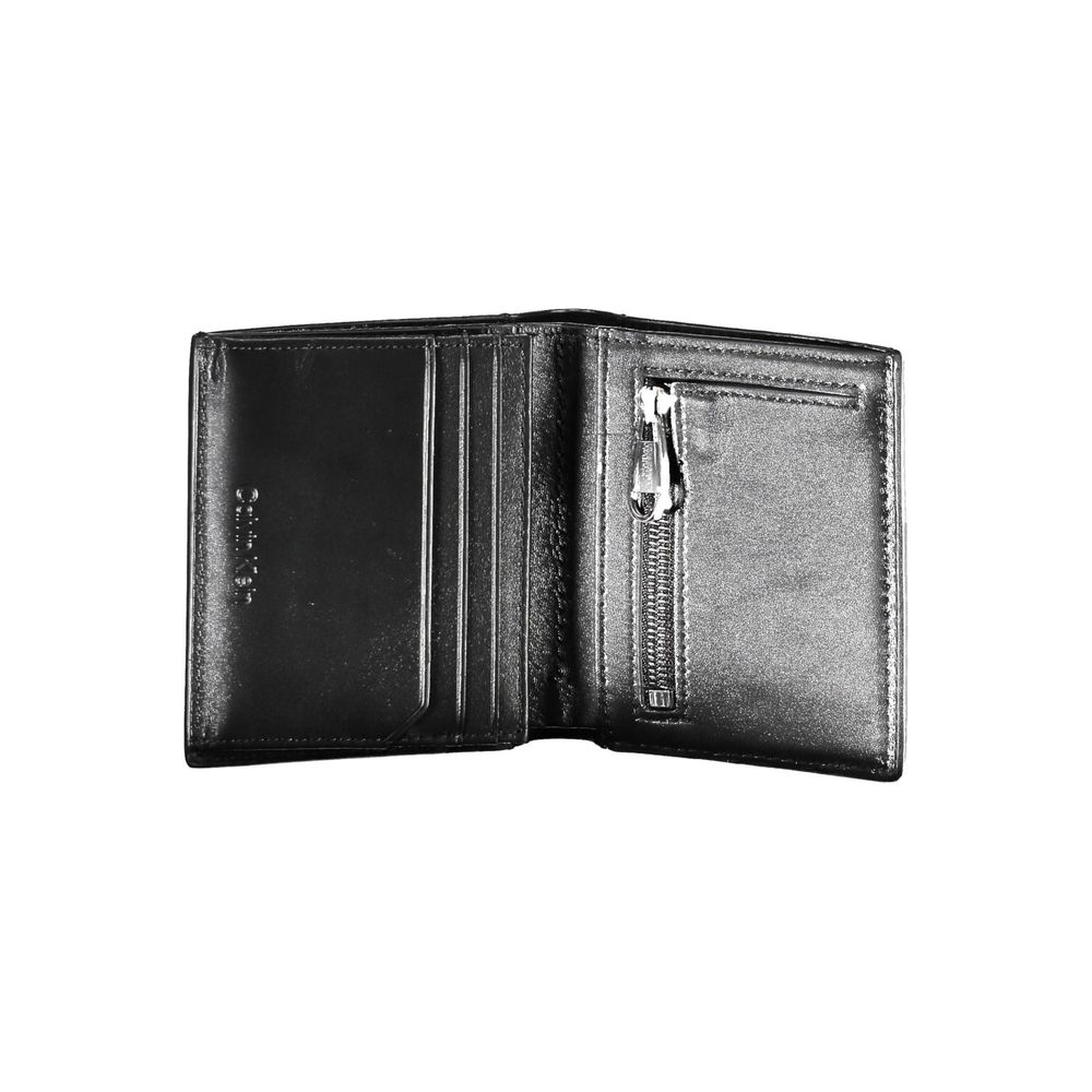 Open Wallet Polyester Black Polyester Wallet – Edith
