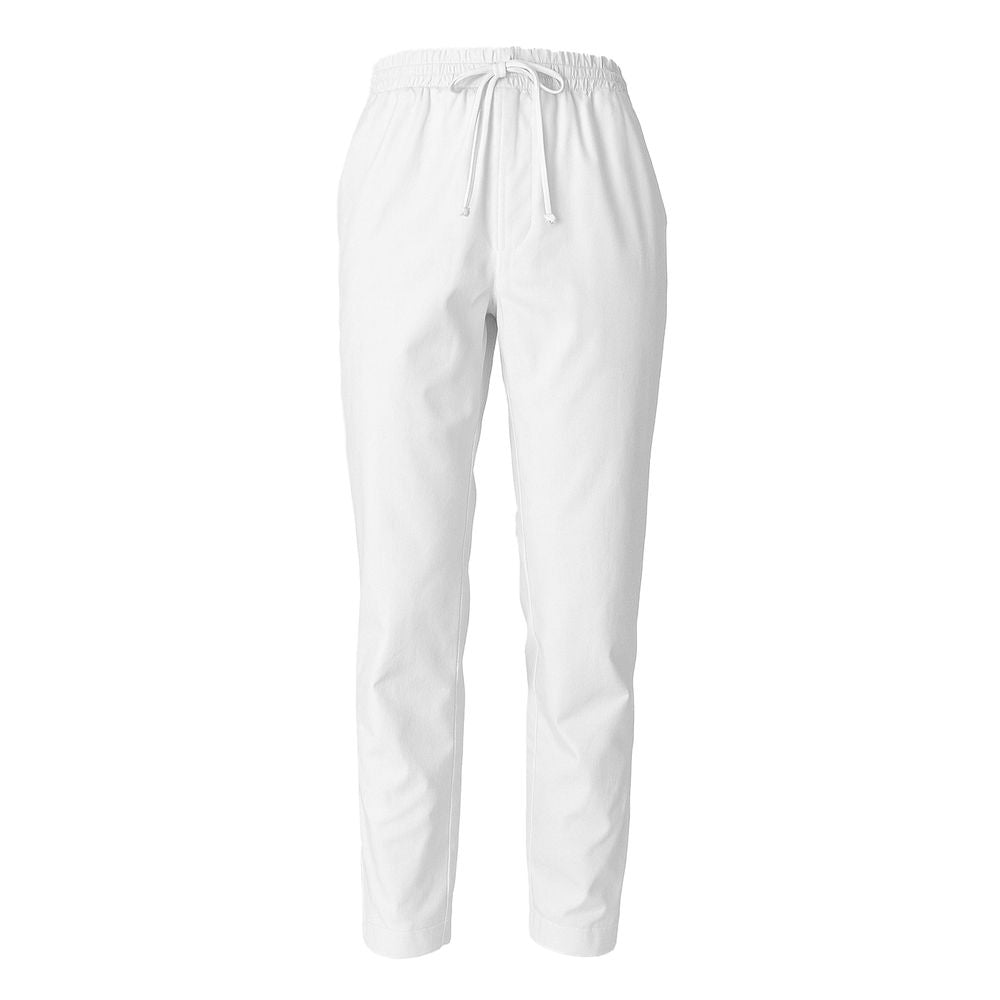 White Cotton Men's Pant
