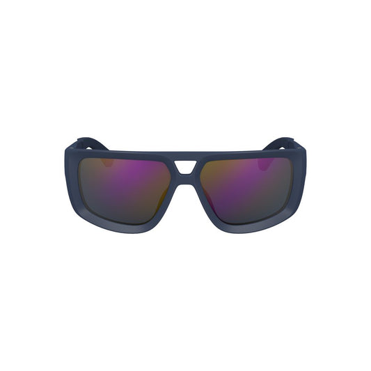 Blue Plastic Men Sunglasses